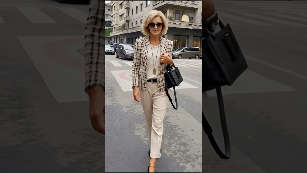 ✨ 5060대 모임룩, 귀티 나는 봄 자켓 코디|Elegant Spring Jacket Outfits for Women 50+ #fashionover50 #중년패션코디 #moda