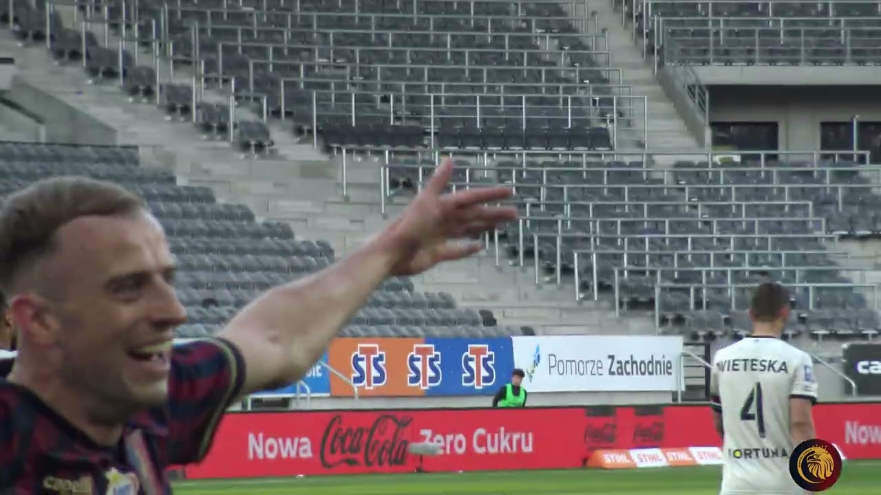 [24.04.2022] Pogoń Szczecin - Legia Warszawa - fragmenty