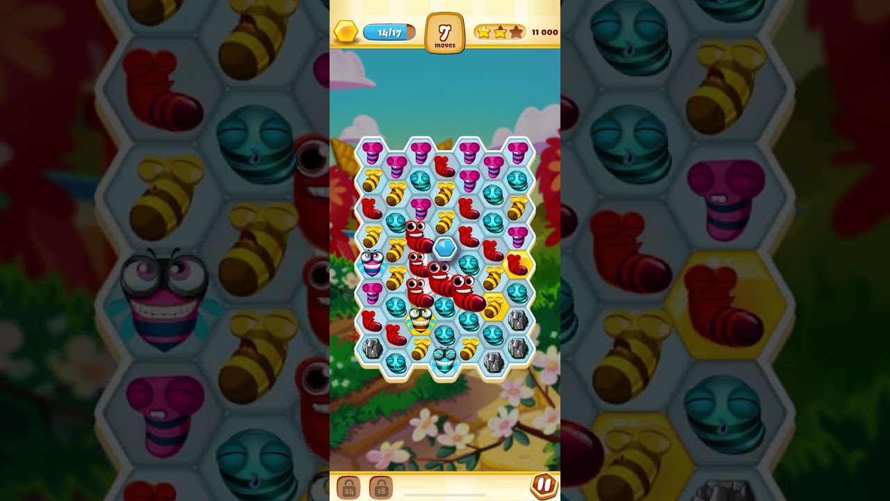 Bee Brilliant Level 13 Fail