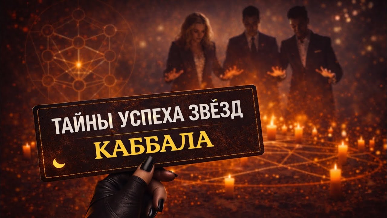 ТАЙНЫ УСПЕХА МИРОВЫХ ЗВЕЗД, КАББАЛА О КОТОРОЙ НЕ ГОВОРЯТ 