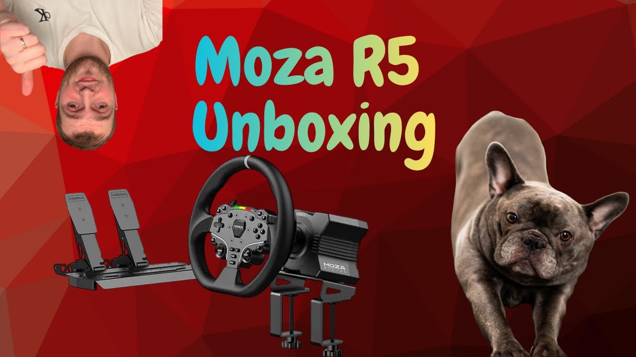 Moza R5 Unboxing with my Dog