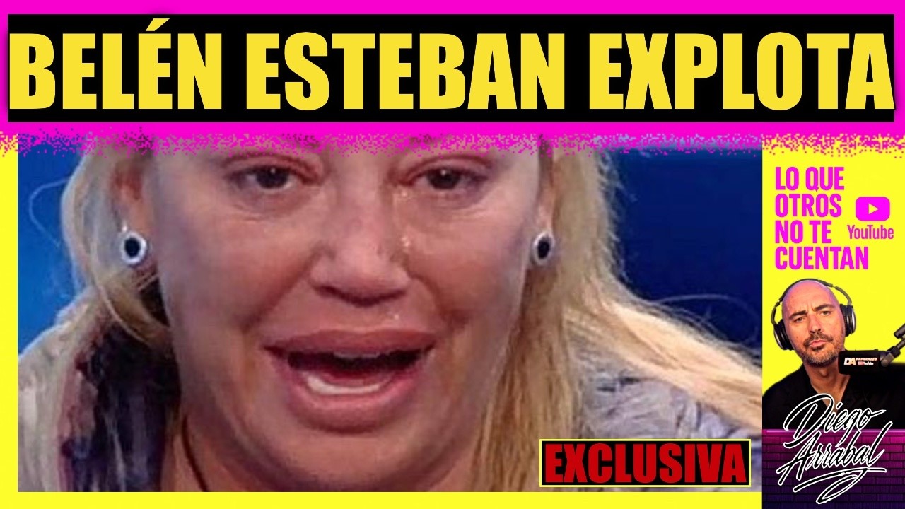 🚨 &iexcl;BOMBAZO! BEL&Eacute;N ESTEBAN TOTALMENTE HUNDIDA: 