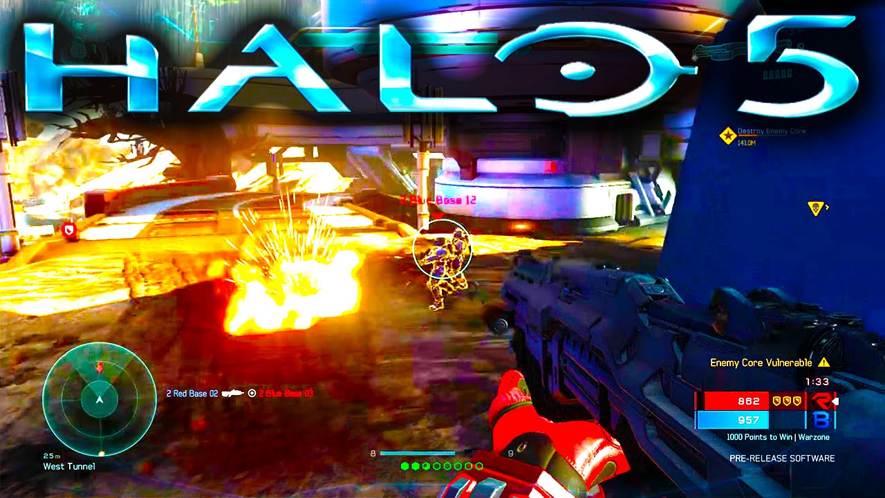 Halo 5 WARZONE GAMEPLAY | Full Match | Shotgun, Sniper