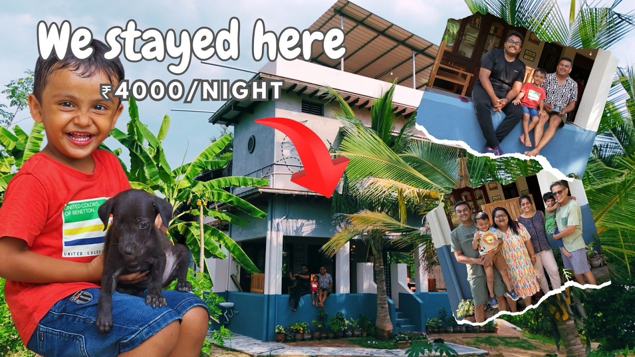 Farmhouse & Organic Homely Food | Staying with a Local in Vikramasingapuram Village