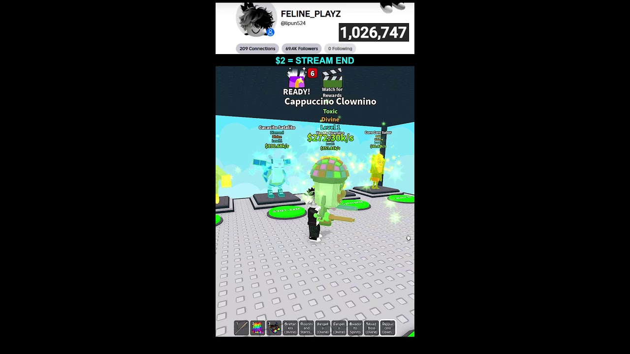 Playing A Brand New Brainrots! Every Viewers Can Join!