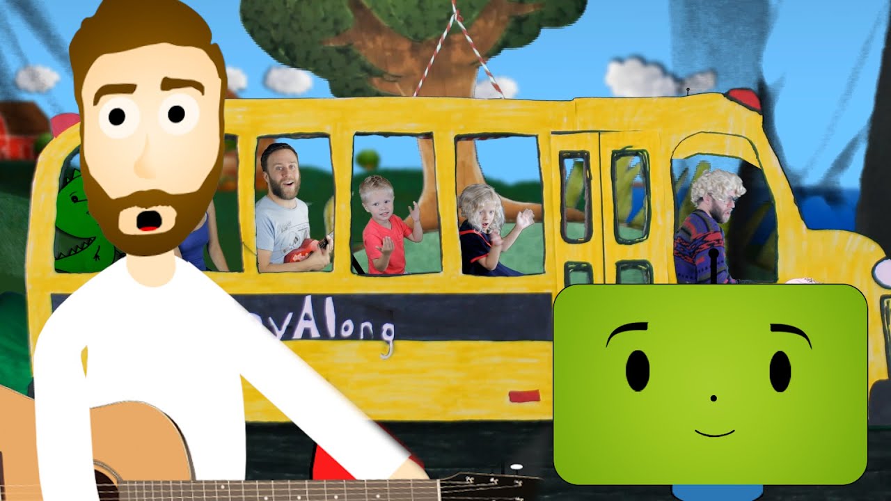 Wheels on the Bus V2 | Nursery Rhymes | Popular Nursery Rhymes Kid Songs