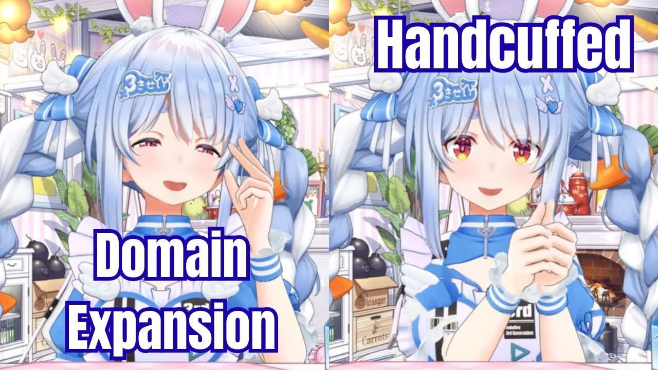 Pekora Playing With The Hand Tracking