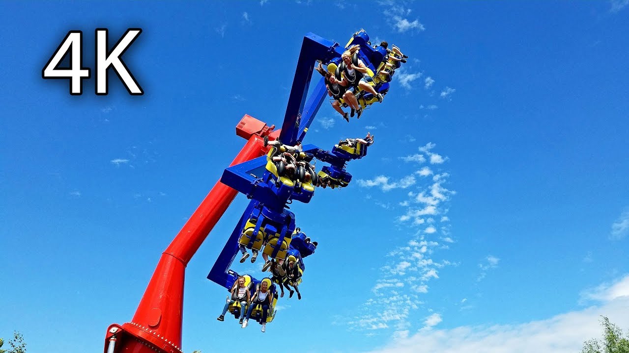 Power Surge off-ride 4K Tayto Park Emerald Park
