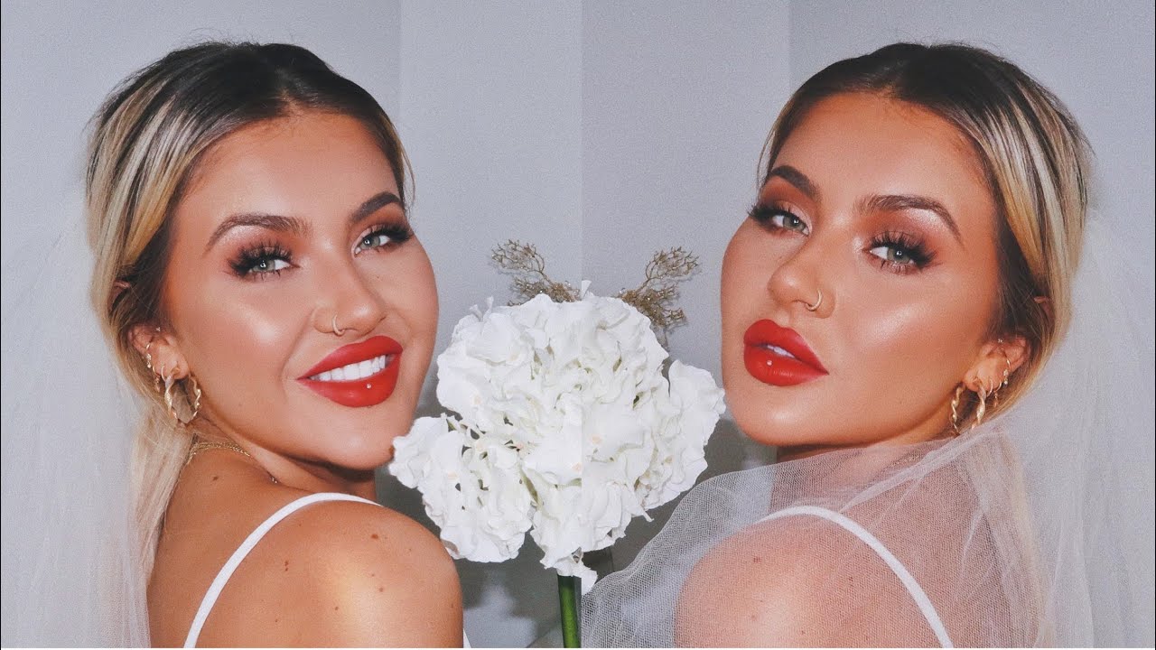 FLAWLESS, LONG LASTING BRIDAL MAKEUP TUTORIAL | JAMIE GENEVIEVE