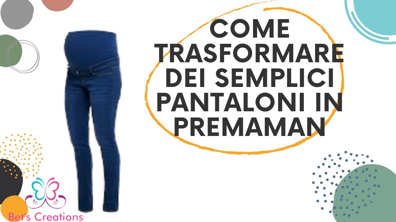 Pantaloni premaman cartamodelli