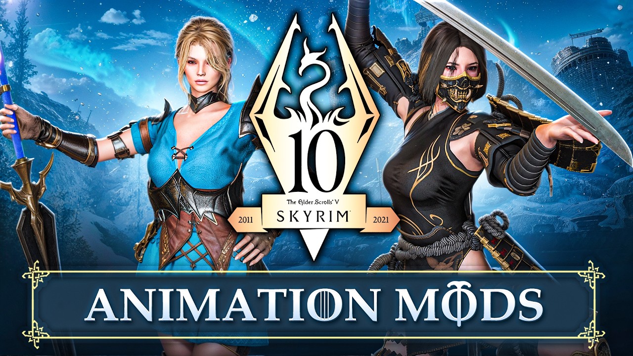 РЕМАСТЕР АНИМАЦИЙ Skyrim С ПОМОЩЬЮ 50 МОДОВ! | ЛУЧШИЕ МОДЫ ДЛЯ Skyrim 2026 ГОДА