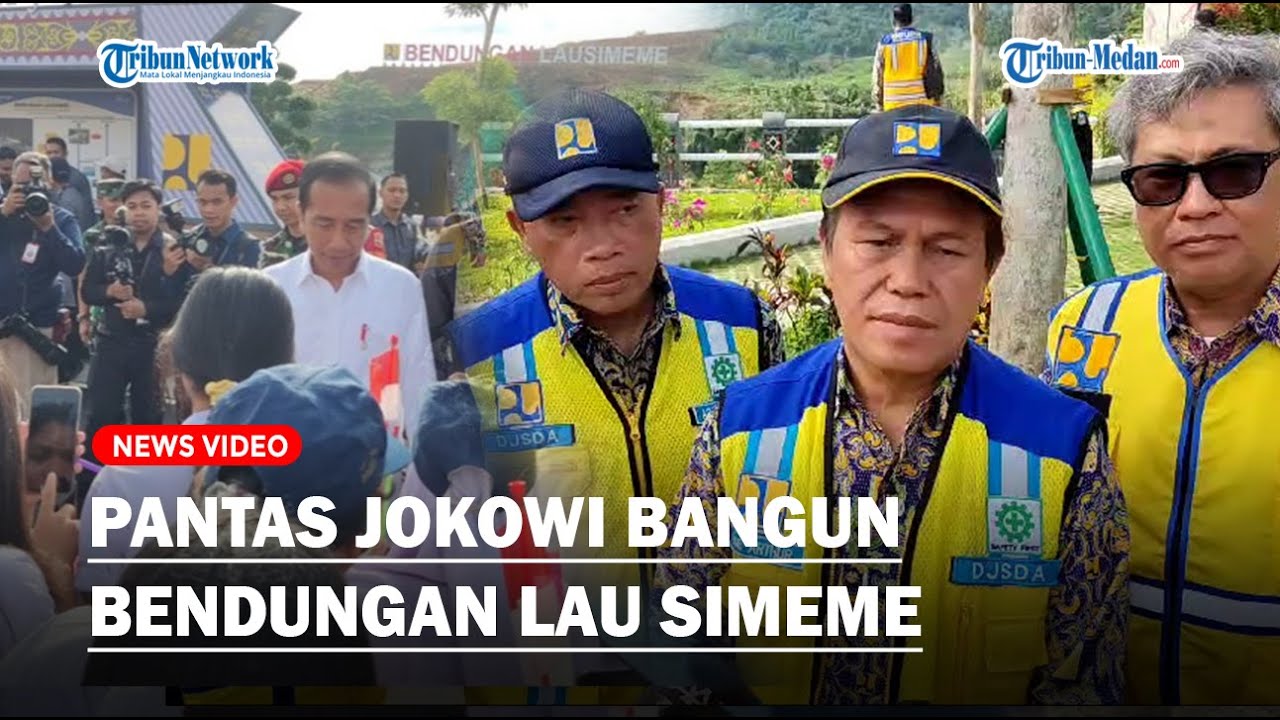 Dirjen SDA Kementerian PUPR Ungkap Fungsi Utama Bendungan Lau Simeme untuk Medan dan Deliserdang