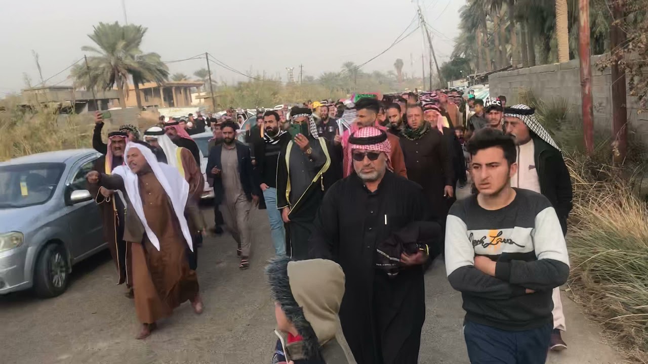 تشيع العقيد رحيم عبد سرحان الحمداني😢😢😢😢