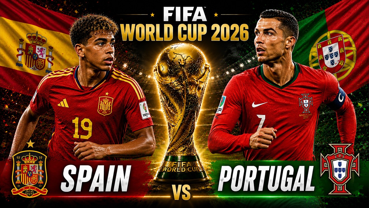 FIFA World Cup 2026 LIVE | Spain Vs Portugal LIVE | World Cup 2026 | Spain Vs Portugal LIVESCORE