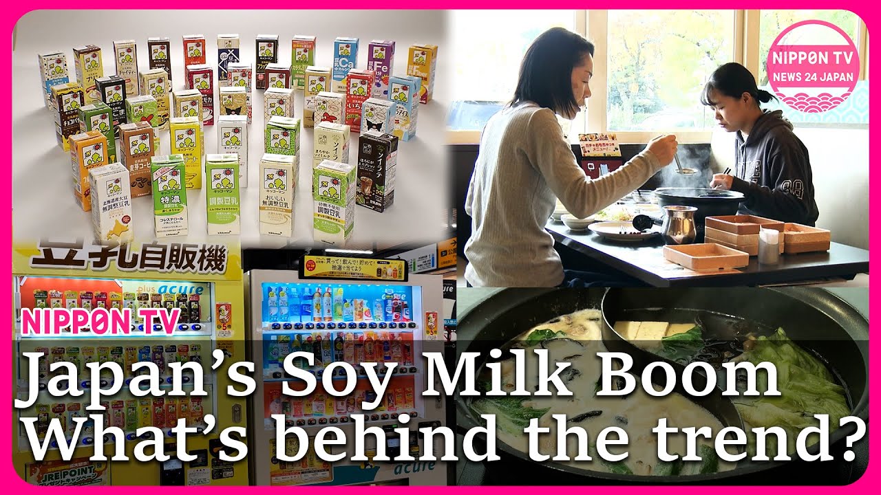 Not just for drinking! Japanese soy milk recipes on the rise 