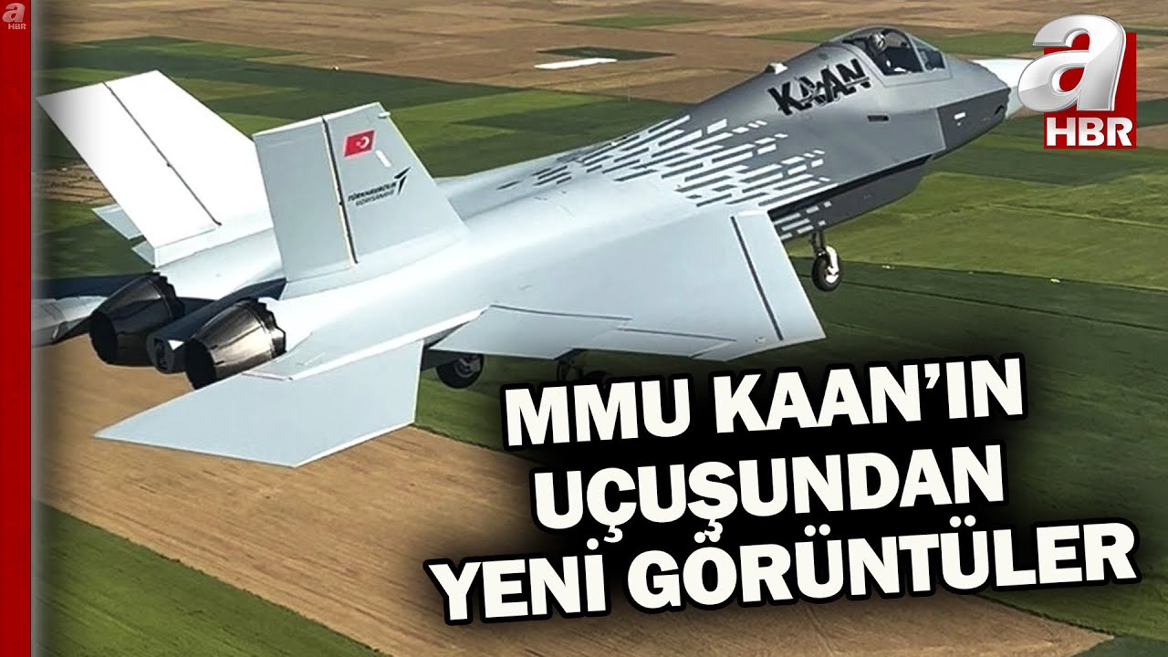 İşte MMU KAAN'ın 2. uçuşundan yeni görüntüler... | A Haber