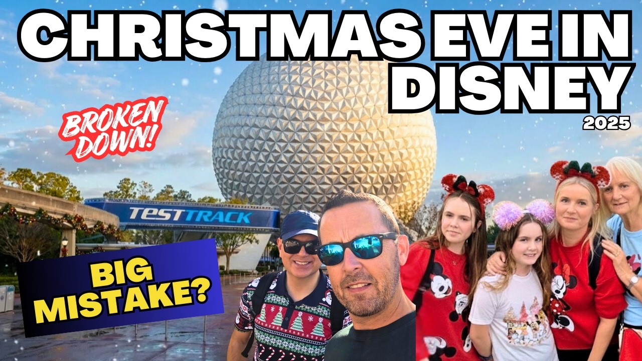 Christmas Eve at DISNEY WORLD  | Animal Kingdom Lodge | Epcot Candlelight Processional | DEC 2025 