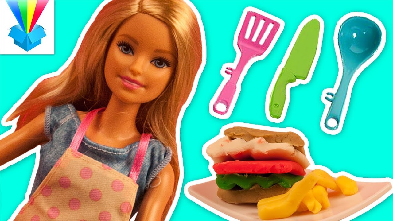 Kicsomi - ⭐Mimi⭐: 🎁 Barbie Álom Konyha 😊🥘🍩