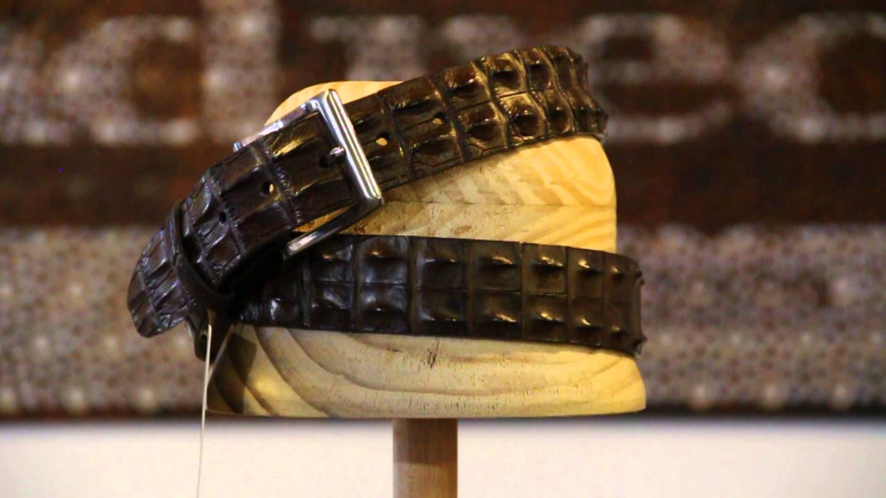 Hornback Croc Belt - Australian Gear