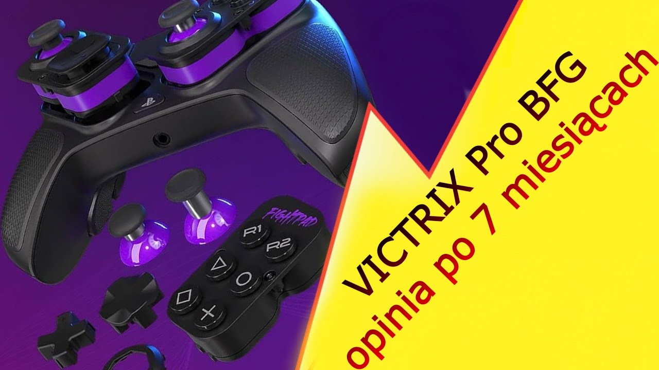 Victrix ProCon BFG bezprzewodowy pro pad do PS5 PS4 i PC - opinia po 7 miesiącach