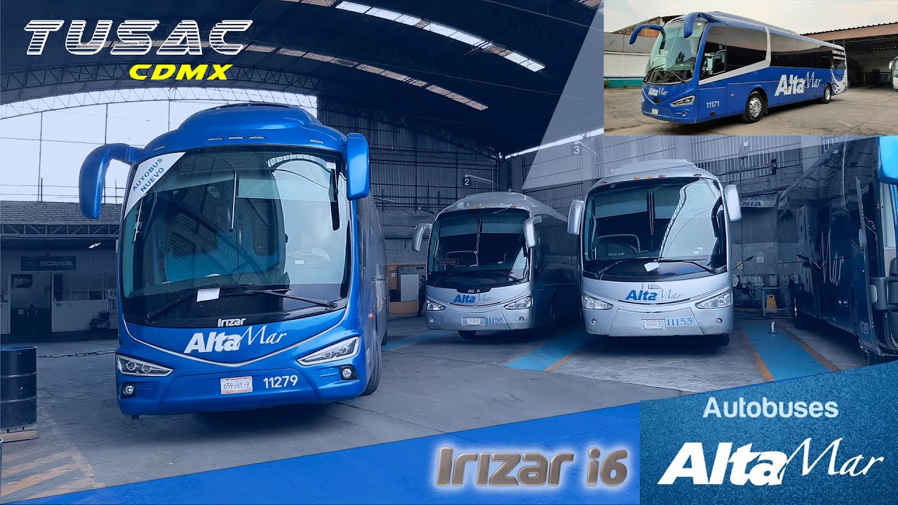 Irizar i5 modificado a i6 |¿Cómo son los Autobuses modificados de AltaMar?| IRIZAR I6 |RussohGuzman