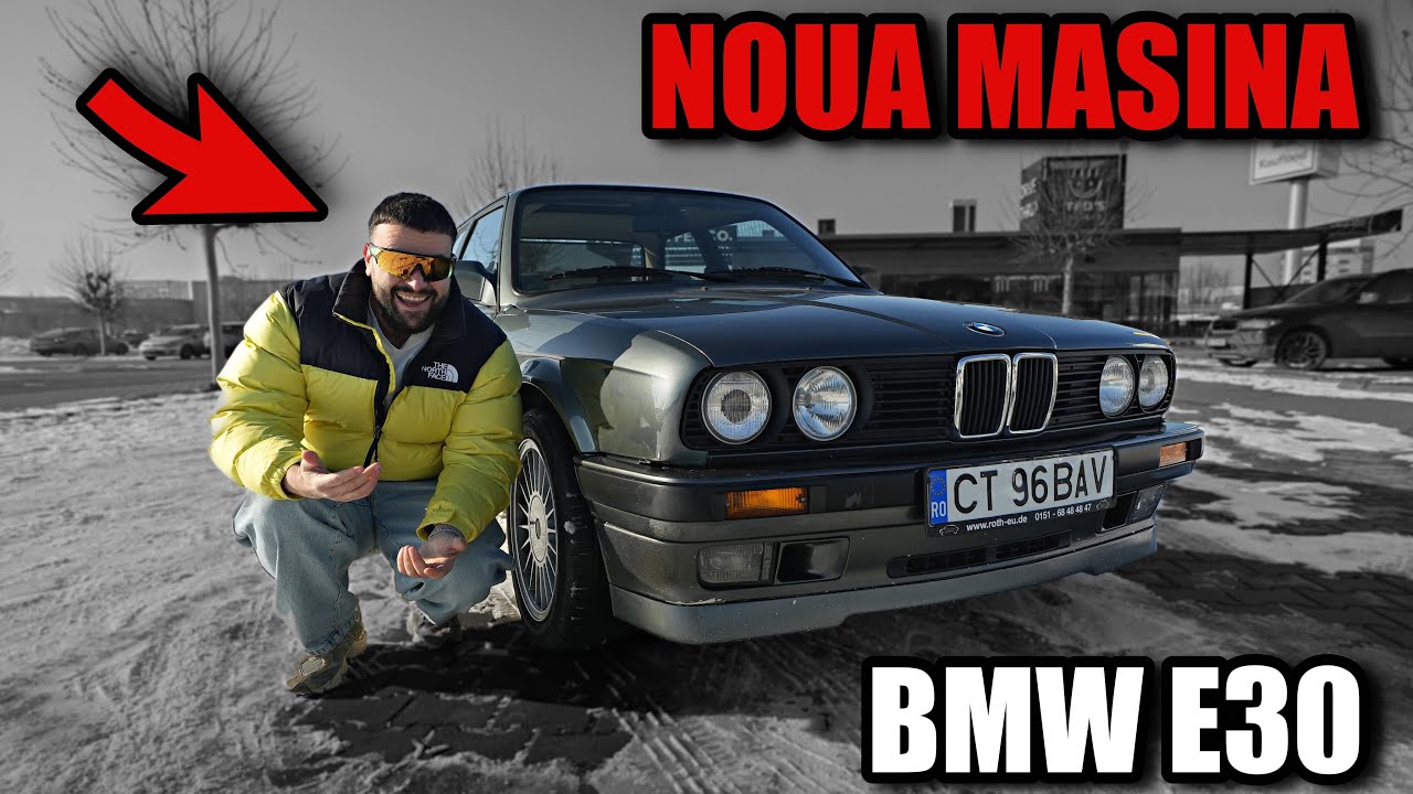 BMW E30 1988 - NOUA MASINA @Daniel Cristea