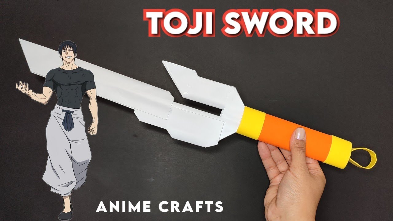 TOJI SWORD DIY || Folding Toji Fushiguro's Iconic Weapon