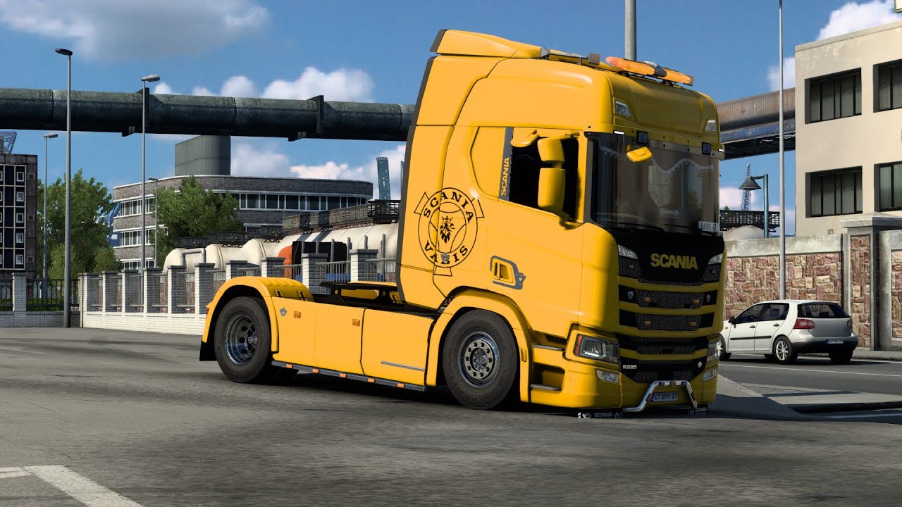 ETS 2 SCS MP ÖNCE FORD F-MAX SONRA SCANİA R520 V8 UZUN YOL SOHBET MUHABBET