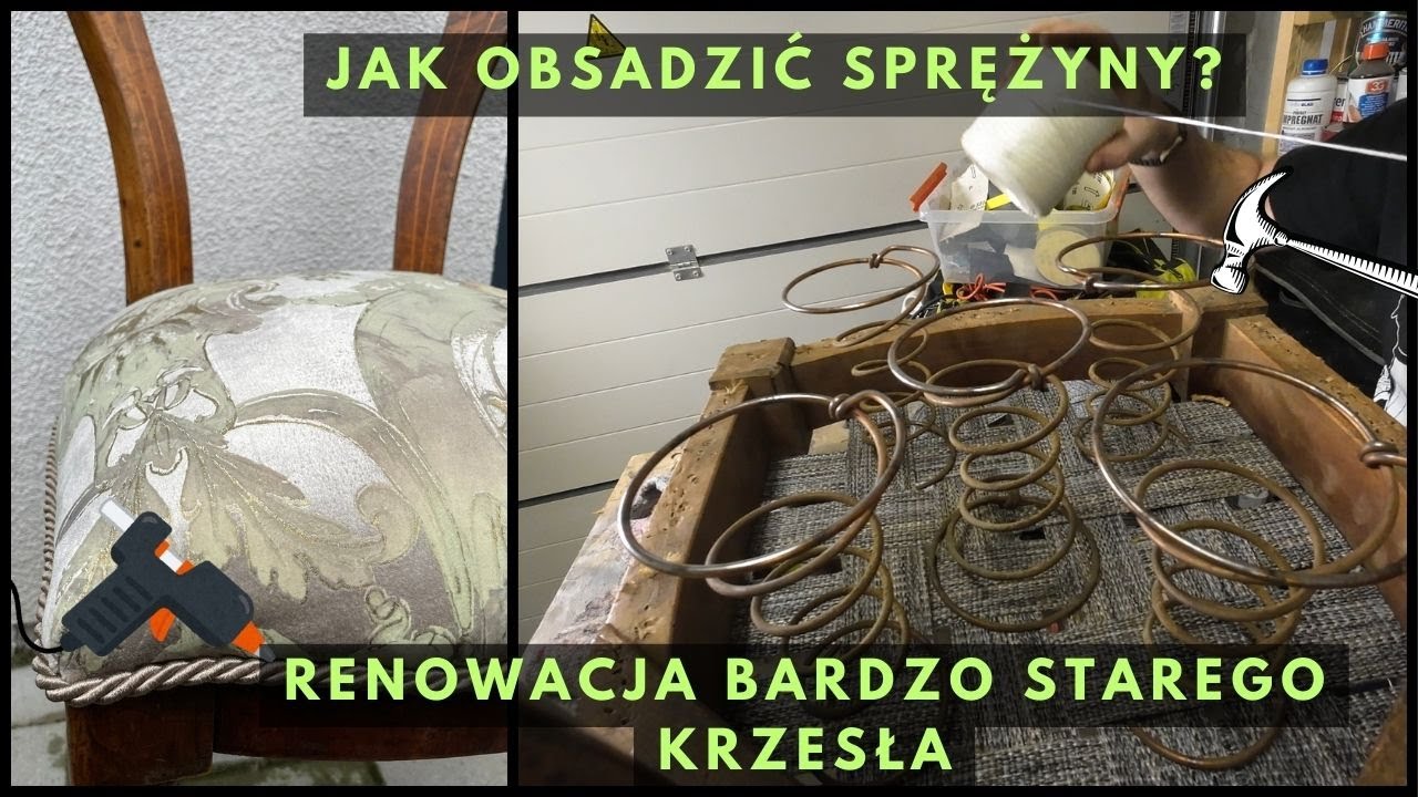 Renowacja Krzesła: Obejrzyj  Metamorfozę DIY🪑@Mojsiek