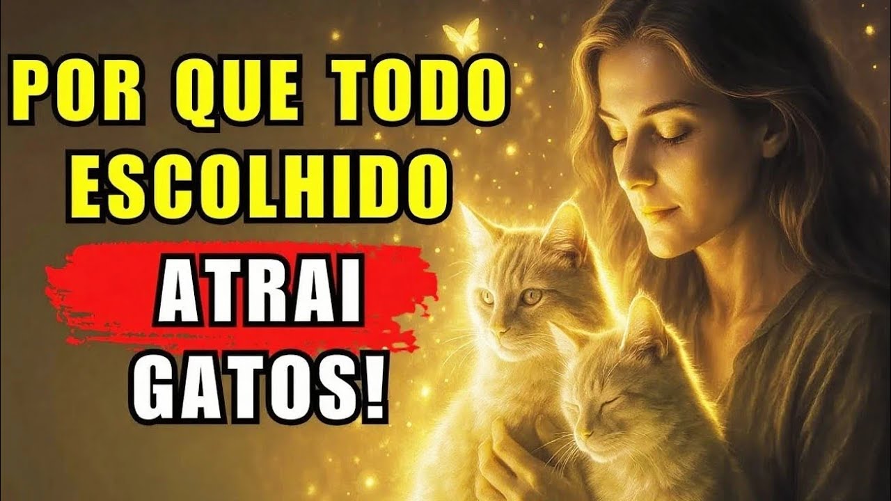 ESCOLHIDO, POR QUE DEUS TE ENVIOU UM GATO QUANDO TUDO PARECIA ESTAR PERDIDO!