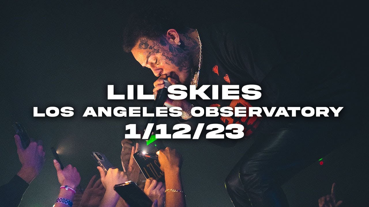 Lil Skies 1/12/23 Full Los Angeles Performance with Suigeneris, Yung Pinch & Kamrin Houser
