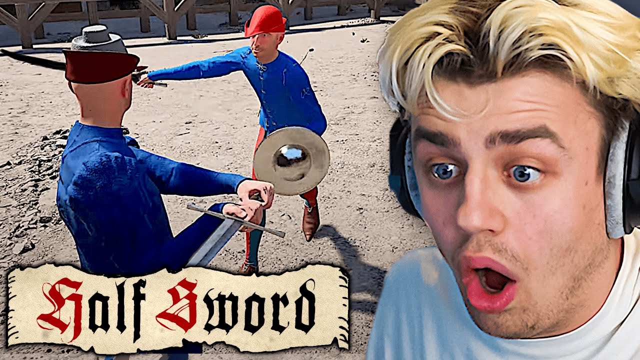 Papaplatte spielt zum ersten Mal HALF SWORD