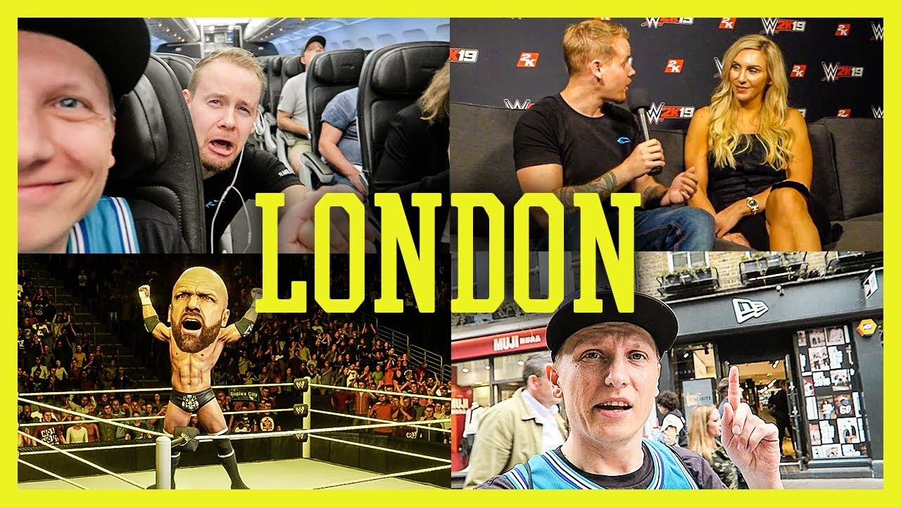 WWE 2K19 Event in London (VLOG)