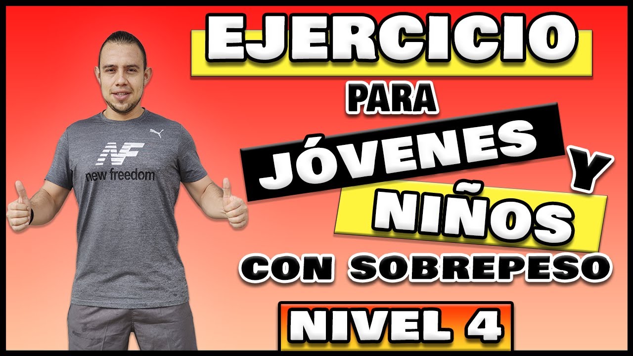 Ejercicio para niños con SOBREPESO - NIVEL 4