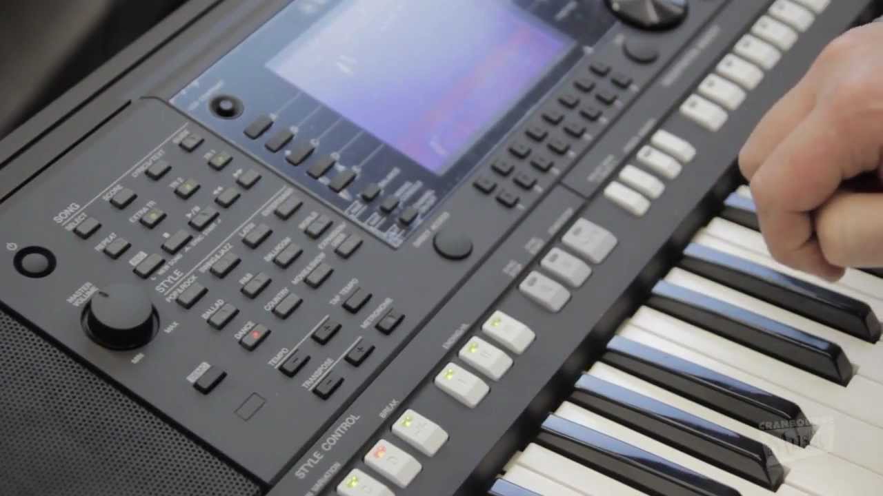 Yamaha PSRS750 Demo