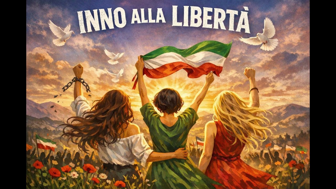 INNO ALLA LIBERTA' - B #music #musica #goth #gothic #cyberpunk #punk #rock #donne #festadelladonna