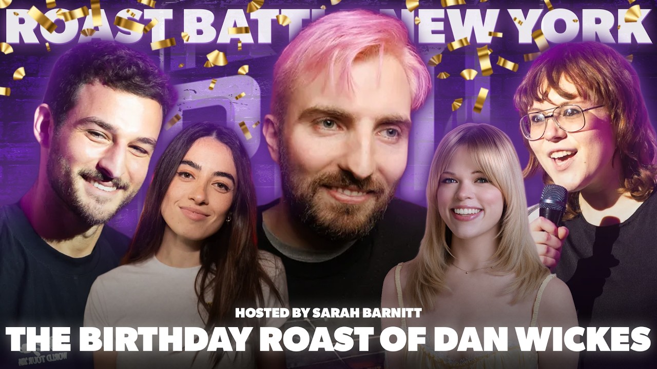 Roast Battle League NY 61: Dan Wickes | Irina Chelidze | Charity Gregory | Joshua Lampley
