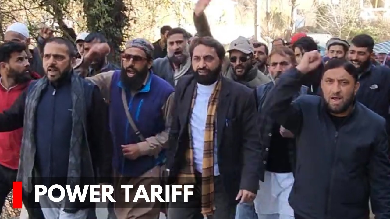 Doda: Bhalessa Residents Protest Against Hike in Power Tariff