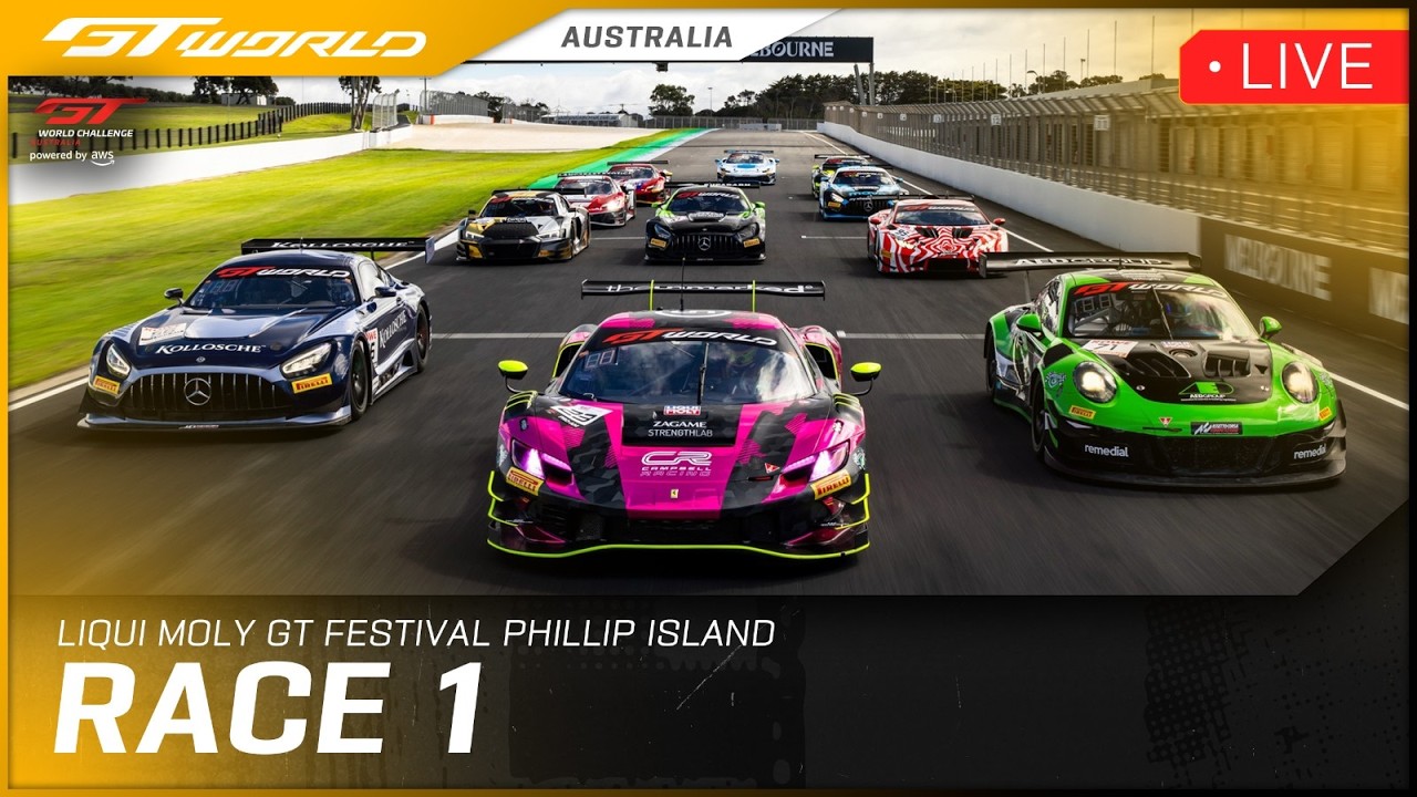 LIVE | Race 1 | LIQUI MOLY GT Festival Phillip Island | 2026 GT World Challenge Australia pwd by AWS