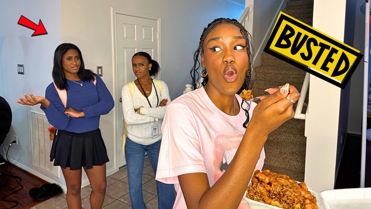 Sisters ARGUE after Big Sister Is CAUGHT Eating Her Younger Sisters Food
