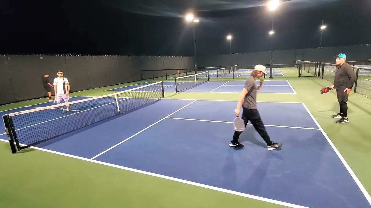 Sweaty Pickleballs Final Fridays Kou/Charles vs Amir/Max