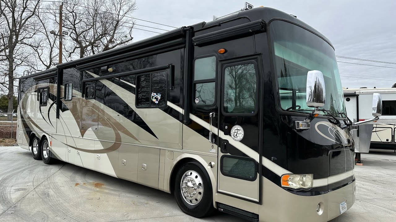 2009 TIFFIN ALLEGRO BUS 43QGP BATH & HALF TAG AXLE $145000