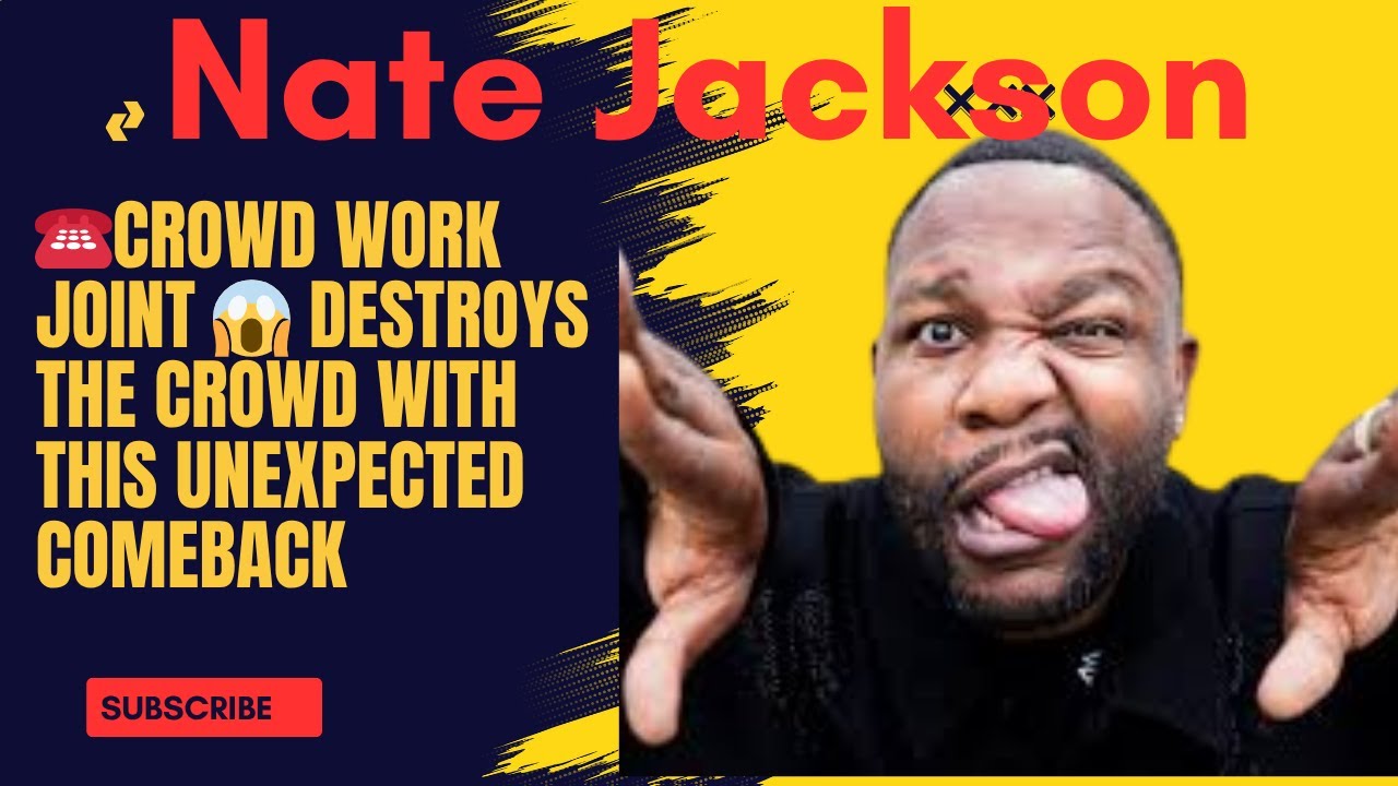 Nate Jackson Drops a BRUTAL Joke and the Crowd MELTS DOWN! 😂🔥