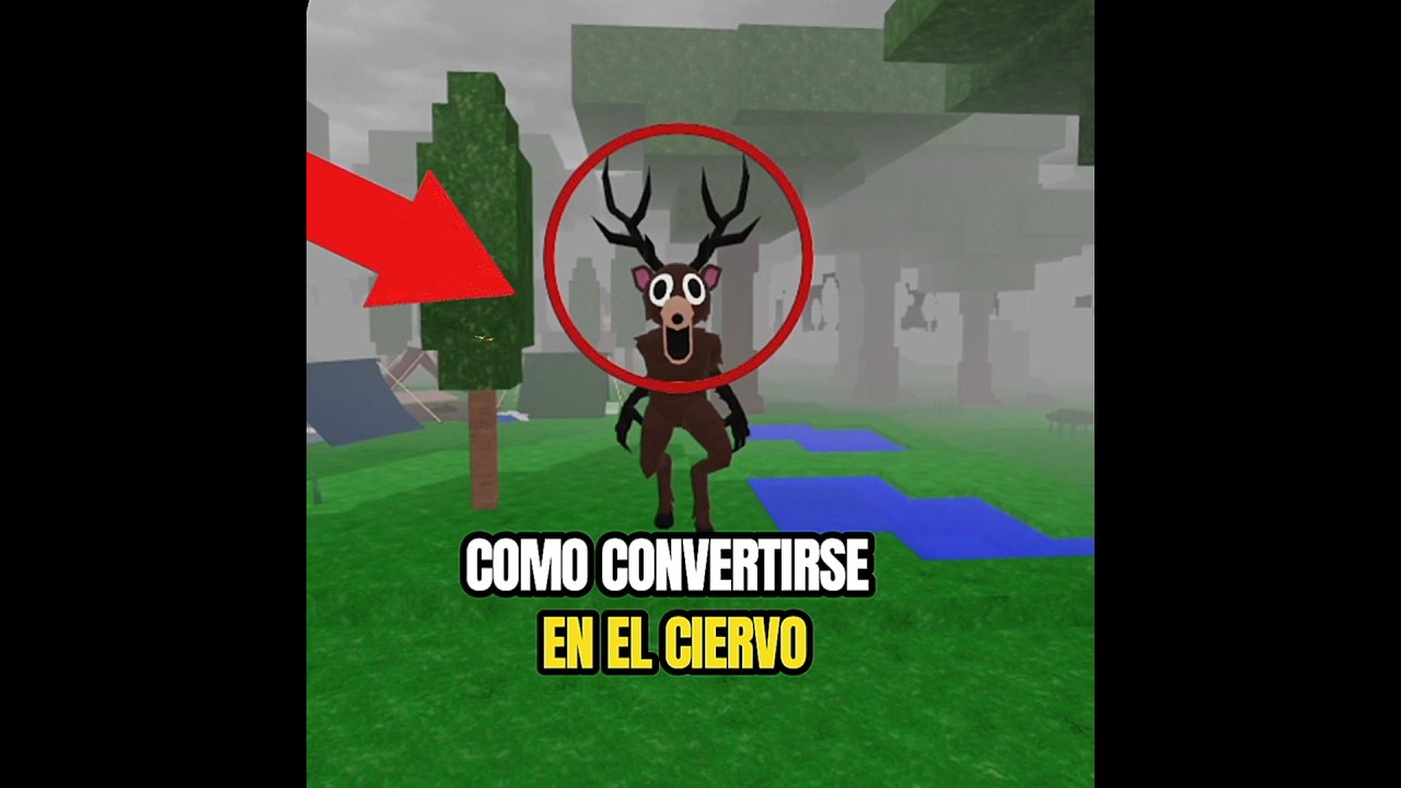 Como Convertirse en EL CIERVO de 99 NOCHES EN EL BOSQUE 😱 #roblox #99nochesenelbosque