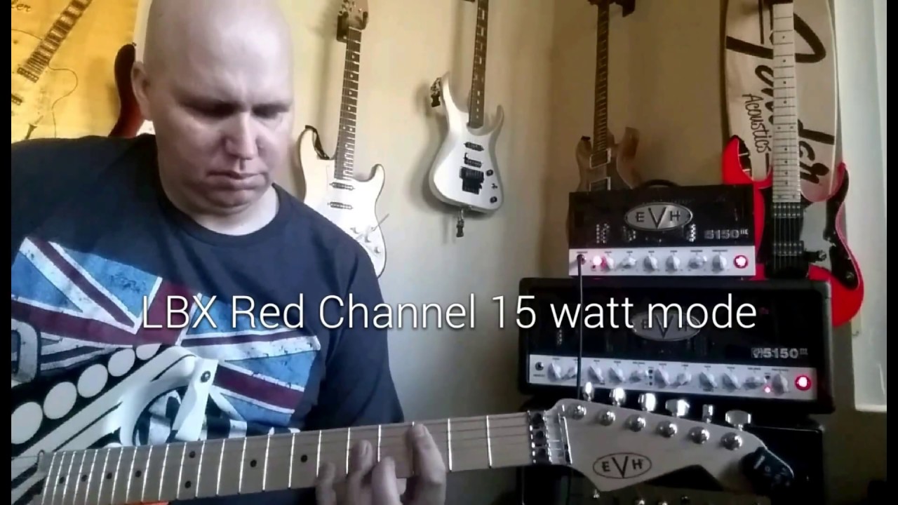 EVH LBX vs EVH 5150III 50 watt head