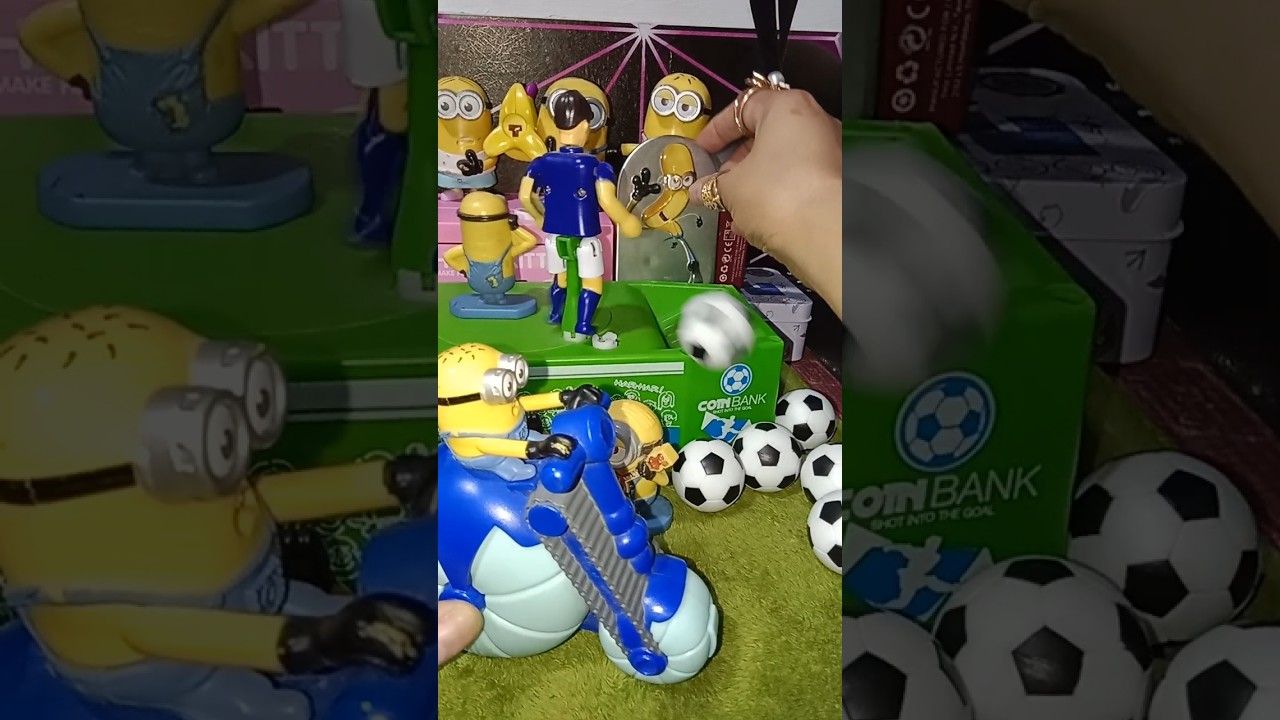 ASMR Despicable me minions #shortvideo #minionfun #coinbank #shortsfeed #minionsfan#shortvideo