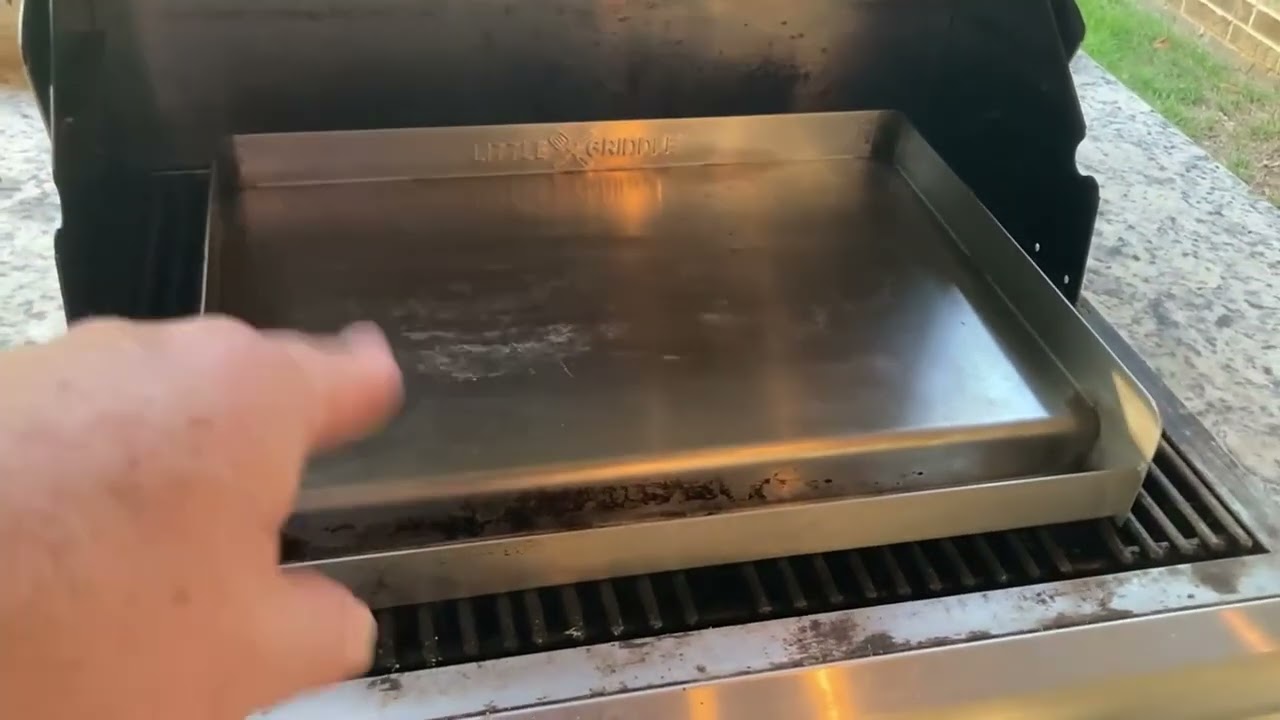 LITTLE GRIDDLE Sizzle Q SQ180 100% Stainless Steel Universal Griddle Review