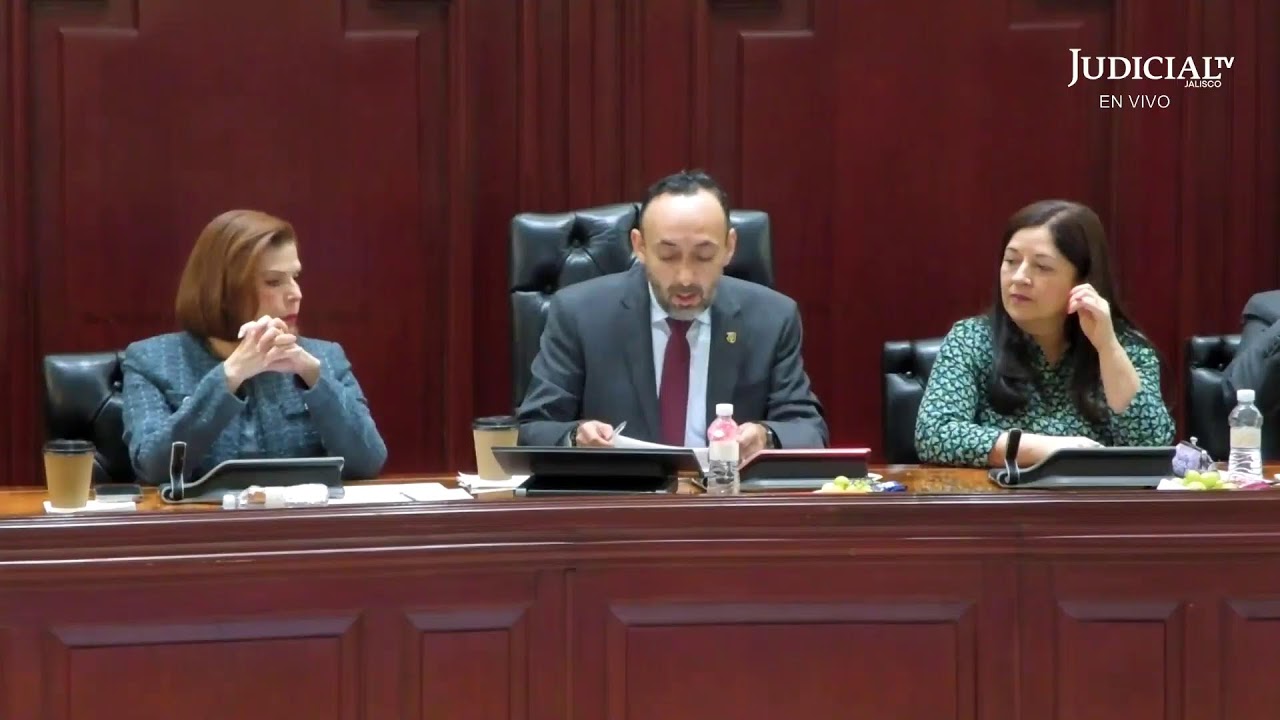 🔴 EN VIVO 7° Sesión Plenaria Ordinaria del Supremo Tribunal de Justicia del Estado de Jalisco