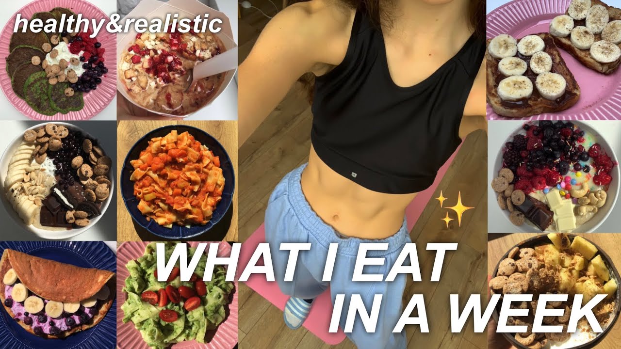CO JEM W CIĄGU TYGODNIA! (WHAT I EAT IN A WEEK) realistic