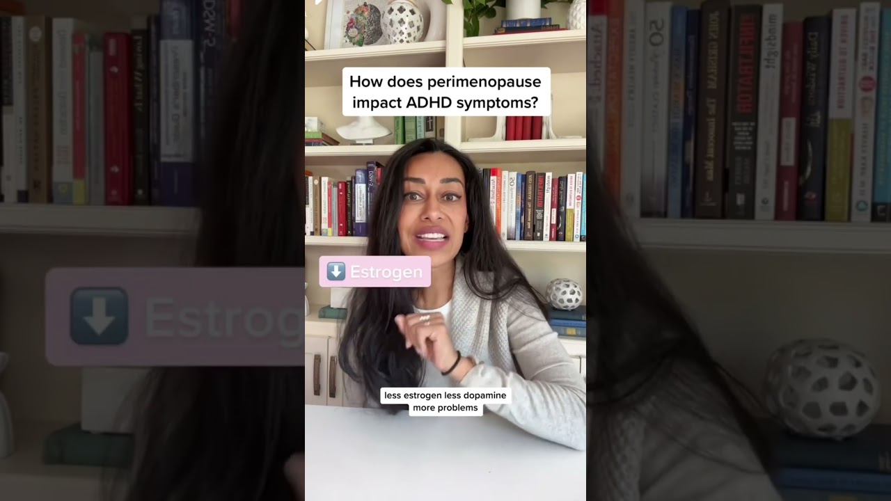 Как #перименопауза влияет на симптомы #СДВГ?